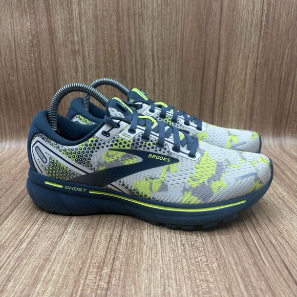 Brooks Ghost 14 Moonbeam/Nightlife/Navy Running Shoes Womens Size 8.5 B - Picture 1 of 8